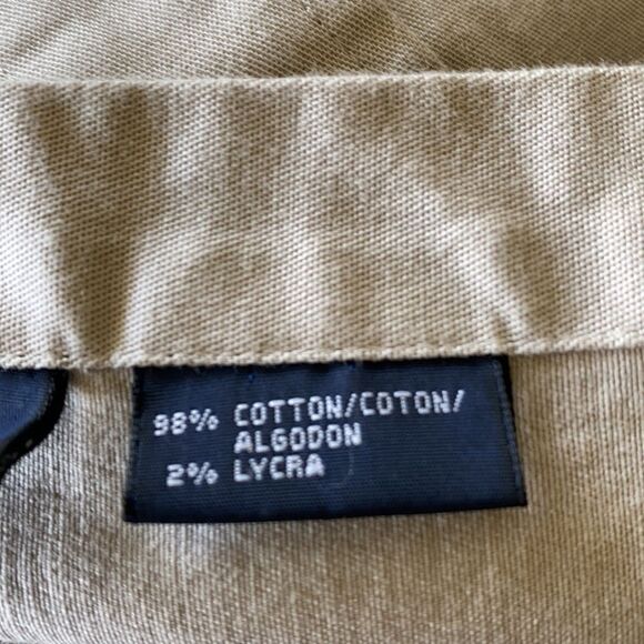 Tommy Hilfiger Khaki Cotton Oversized Shirt - Picture 11 of 11